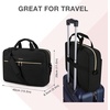 image:imageBAGSMART Laptop Bag 156173 Inch Briefcase for Women Large Laptop Case Computer Bag Office Travel Business BlackBlack