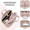 image:imageBAGSMART Laptop Bag 156173 Inch Briefcase for Women Large Laptop Case Computer Bag Office Travel Business BlackPink