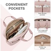 image:imageBAGSMART Laptop Bag 156173 Inch Briefcase for Women Large Laptop Case Computer Bag Office Travel Business BlackPink