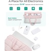 image:imageBAGSMART Laptop Case Puffy Laptop Sleeve with Handle Compatible with MacBook Air Pro Laptop Bag for WomenPink