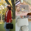 image:imageBAGSMART Laptop Case with Handle Puffy Padded Laptop Bag Sleeve for Women Portable MacBook AirPro Computer Case 1314 inch BeigeBeige