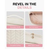 image:imageBAGSMART Laptop Case with Handle Puffy Padded Laptop Bag Sleeve for Women Portable MacBook AirPro Computer Case 1314 inch BeigeBeige