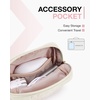 image:imageBAGSMART Laptop Case with Handle Puffy Padded Laptop Bag Sleeve for Women Portable MacBook AirPro Computer Case 1314 inch BeigeBeige