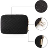 image:imageBAGSMART Large Electronics Travel Organizer Case for Women Pink  Travel Essentials Cord Organizer Cable Organizer Bag Travel Accessories for WomenBBlack