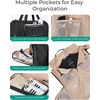 image:imageBAGSMART Medium Garment Bags for Travel Convertible Travel Garment Duffle Bag Suit Bags for Women 2 in 1 Garment Bags with Shoe CompartmentBlack
