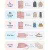 image:imageBAGSMART Packing Cubes for Travel Compression Packing Cubes for Airplane Travel Essentials