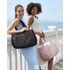 image:imageBAGSMART Personal Item Travel Bag For Spirit Airlines 23L Lightweight Gym Bag for Women Foldable Duffle Bag Weekender Overnight Bag for Travel GymBlack