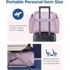 image:imageBAGSMART Personal Item Travel Bag For Spirit Airlines 23L Lightweight Gym Bag for Women Foldable Duffle Bag Weekender Overnight Bag for Travel GymPurple