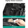 image:imageBAGSMART Rolling Duffle Bag with Wheels Travel Duffel Luggage Bag for Men Water Repellent Heavy Duty for Travel Camp Black Large 70LGrey