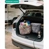 image:imageBAGSMART Rolling Duffle Bag with Wheels Travel Duffel Luggage Bag for Men Water Repellent Heavy Duty for Travel Camp Olive Green Large 70LGrey