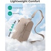 image:imageBAGSMART Small Crossbody Bags for Women Puffer Sling Bag Fanny Packs Purses Hobo Handbag for Daily Travel HikingBrown
