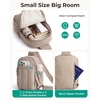 image:imageBAGSMART Small Crossbody Bags for Women Puffer Sling Bag Fanny Packs Purses Hobo Handbag for Daily Travel HikingCamel