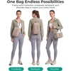 image:imageBAGSMART Small Crossbody Bags for Women Puffer Sling Bag Fanny Packs Purses Hobo Handbag for Daily Travel HikingOlive Green
