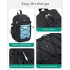 image:imageBAGSMART Small Crossbody Sling Bag Crossbody Daypack Chest Shoulder Bag Hiking Small Backpack for Casual Travel SportBaby Blue