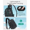 image:imageBAGSMART Small Crossbody Sling Bag Crossbody Daypack Chest Shoulder Bag Hiking Small Backpack for Casual Travel SportBeige