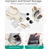 image:imageBAGSMART Small Crossbody Sling Bag for Men Women Small Sling Backpack Shoulder Bag AntiTheft Chest DaypackBlack