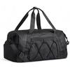 image:imageBAGSMART Small Gym Bag With Shoe Compartment amp Wet Pocket Lightweight Sports Travel Duffel Carry On Weekender Overnight Water Resistant Sports Gym Tote for Swimming Yoga Almond OilBlack
