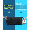 image:imageBAGSMART Small Gym Bag With Shoe Compartment amp Wet Pocket Lightweight Sports Travel Duffel Carry On Weekender Overnight Water Resistant Sports Gym Tote for Swimming Yoga Almond OilBlack