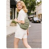 image:imageBAGSMART Small Sling Bag for Women Puffer Crossbody Bag Purses Hobo Handbag Fanny Packs for Travel HikingOlive