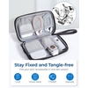 image:imageBAGSMART Small Travel Cable Organizer Tech Organizer for Charger Phone BlackBlack
