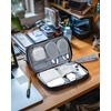 image:imageBAGSMART Small Travel Cable Organizer Tech Organizer for Charger Phone BlackGrey