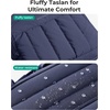 image:imageBAGSMART Small Underseat Carry on Luggage with Wheels 16 inch Small Under Seat Luggage Lightweight Travel Suitcase for Women Navy BlueBlue