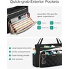 image:imageBAGSMART Teacher Tote Bag for Women 156in Quilted with Insulated Pocket amp Nurse Bag Features BrownBrown