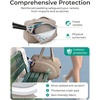 image:imageBAGSMART Tennis Gym Bag for Women 3in1 Sports Duffle Sling Backpack  40oz Tumblers Bag Converts to Travel Duffle Court Backpack or Crossbody Sling for 2 RacketsPaddles 156 Laptop amp ShoesHSlate Green