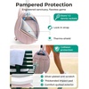 image:imageBAGSMART Tennis Gym Bag for Women 3in1 Sports Duffle Sling Backpack  40oz Tumblers Bag Converts to Travel Duffle Court Backpack or Crossbody Sling for 2 RacketsPaddles 156 Laptop amp ShoesCandy Pink