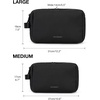 image:imageBAGSMART Toiletry Bag for Men Travel Toiletry Organizer Dopp Kit Waterresistant Shaving Bag for Toiletries Accessories Door Room Essentials BlackmediumBlack