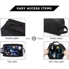 image:imageBAGSMART Toiletry Bag for Men Travel Toiletry Organizer Dopp Kit Waterresistant Shaving Bag for Toiletries Accessories Door Room Essentials BlackmediumBlack