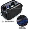 image:imageBAGSMART Toiletry Bag for Men Travel Toiletry Organizer Dopp Kit Waterresistant Shaving Bag for Toiletries Accessories Door Room Essentials BlackmediumBlack
