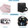 image:imageBAGSMART Toiletry Bag for Men Travel Toiletry Organizer Dopp Kit Waterresistant Shaving Bag for Toiletries Accessories Door Room Essentials BlackmediumPink
