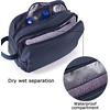 image:imageBAGSMART Toiletry Bag for Men Travel Toiletry Organizer Dopp Kit Waterresistant Shaving Bag for Toiletries Accessories Door Room Essentials BlackmediumNavy Bluebasic