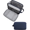 image:imageBAGSMART Toiletry Bag for Men Travel Toiletry Organizer Dopp Kit Waterresistant Shaving Bag for Toiletries Accessories Door Room Essentials BlackmediumNavy Blue