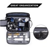 image:imageBAGSMART Toiletry Bag for Men Travel Toiletry Organizer Dopp Kit Waterresistant Shaving Bag for Toiletries Accessories Door Room Essentials BlackmediumGreen