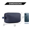 image:imageBAGSMART Toiletry Bag for Men Travel Toiletry Organizer Dopp Kit Waterresistant Shaving Bag for Toiletries Accessories Door Room Essentials BlackmediumNavy Bluebasic