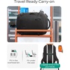 image:imageBAGSMART Travel Backpack Carry on Flight Approved 28L Lightweight Backpack Fits 173 Inch Laptop for Men Women Water Resistant Personal Item Travel Bag with USB Charging Port BlackBlack