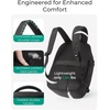 image:imageBAGSMART Travel Backpack Carry on Flight Approved 28L Lightweight Backpack Fits 173 Inch Laptop for Men Women Water Resistant Personal Item Travel Bag with USB Charging Port BlackPink