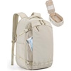 image:imageBAGSMART Travel Backpack Women 156 Inch Carry On Backpack Flight Approved TSA Approved Personal Item Travel Bag Water Resistant Weekender Bag Luggage Daypack Forest GreenBeige