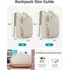image:imageBAGSMART Travel Backpack Women 156 Inch Carry On Backpack Flight Approved TSA Approved Personal Item Travel Bag Water Resistant Weekender Bag Luggage Daypack Forest GreenDark Blue