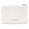 image:imageBAGSMART Travel Jewelry Box Small PU Leather Jewelry Organizer Portable Double Layer Case for Necklaces Rings Earrings Bracelets PinkBeige