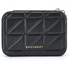 image:imageBAGSMART Travel Jewelry Box Small PU Leather Jewelry Organizer Portable Double Layer Case for Necklaces Rings Earrings Bracelets PinkBlack