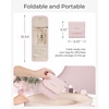 image:imageBAGSMART Travel Jewelry Organizer Case Foldable Jewelry Roll for Necklaces Earrings JourneyRings Bracelets Brooches Portable BeigeBCamel