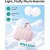 image:imageBAGSMART Travel Toiletry Bag for women Portable Hanging Hook Makeup Bag Organizer Waterproof Makeup Cosmetic Bag for FullSize Accessories Toiletries PinkCamel
