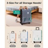 image:imageBAGSMART Travel Vacuum Bags with Rechargeable Electric Pump 18PC Kit  Wireless Pump Bonus Shoe Laundry amp Toiletry Bags Reclaim 80 luggage space Ideal for suitcase packing travel amp homeMulticolor