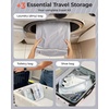 image:imageBAGSMART Travel Vacuum Bags with Rechargeable Electric Pump 18PC Kit  Wireless Pump Bonus Shoe Laundry amp Toiletry Bags Reclaim 80 luggage space Ideal for suitcase packing travel amp homeGray