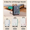 image:imageBAGSMART Travel Vacuum Bags with Rechargeable Electric Pump 18PC Kit  Wireless Pump Bonus Shoe Laundry amp Toiletry Bags Reclaim 80 luggage space Ideal for suitcase packing travel amp homeMulticolor
