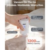 image:imageBAGSMART Travel Vacuum Bags with Rechargeable Electric Pump 18PC Kit  Wireless Pump Bonus Shoe Laundry amp Toiletry Bags Reclaim 80 luggage space Ideal for suitcase packing travel amp homeGray