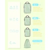 image:imageBAGSMART Vacuum Seal Storage Bags for Clothing Multiple Set Variations Space Saver Bags 80 Compression Bags for Comforters Blankets Bedding Clothes Storage Medium
